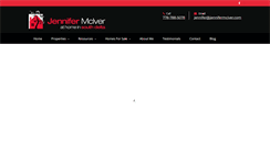 Desktop Screenshot of jennifermciver.com